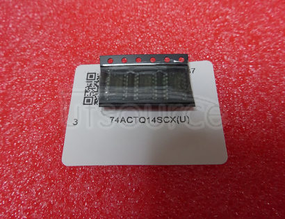 74ACTQ14SCX Inverter Schmitt Trigger 6-Element CMOS 14-Pin SOIC N T/R - Tape and Reel