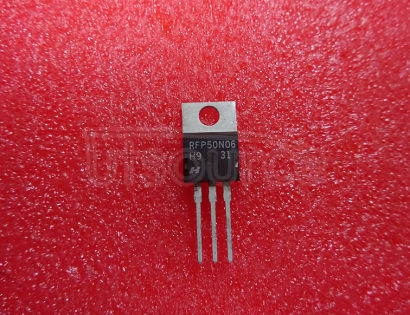 RFP50N06 50A, 60V, 0.022 Ohm, N-Channel Power MOSFETs<br/> Package: TO-220<br/> No of Pins: 3<br/> Container: Rail
