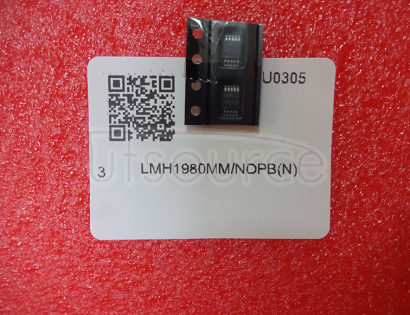 LMH1980MM/NOPB LMH1980 Auto-Detecting SD/HD/PC Video Sync Separator<br/> Package: MINI SOIC<br/> No of Pins: 10<br/> Qty per Container: 1000/Reel