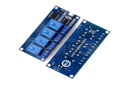 4-way 5V relay module relay control board with indicator light relay USB input