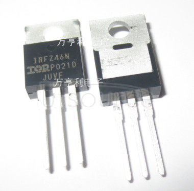 IRFZ46NPBF Trans MOSFET N-CH Si 55V 53A 3-Pin(3+Tab) TO-220AB Tube