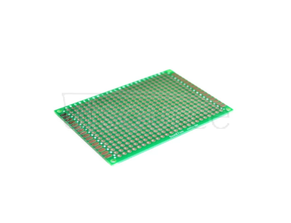 Green 5*7 double-sided tinned 5x7cm thickness 1.6 high quality fiberglass board tinned test board Name: high quality 5*7 all fiberglass CNC double-sided tin spraying board

Base material: glass fiber

External dimensions: 5*7cm(cm)

Aperture: 1.0mm (mm). Error of 5%)

Hole spacing: 2.54mm (100mil) (mm)

Thickness: 1.6mm (mm)