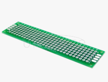 Double-sided PCB board high quality glass fiber board 2*8cm thickness 1.6 experimental board hole board