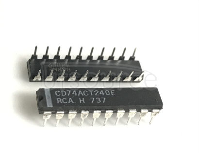 CD74ACT240E 74ACT Family, Buffer/Driver, Texas Instruments
Advanced CMOS Logic
Operating Voltage: 4.5 to 5.5
Compatibility: Input TTL, Output CMOS