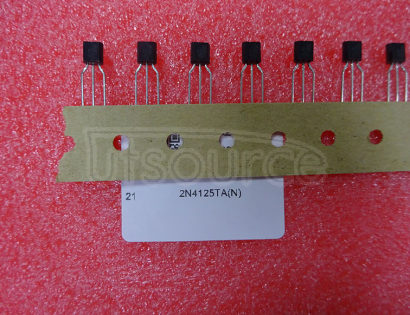 2N4125TA PNP General Purpose Amplifier<br/> Package: TO-92<br/> No of Pins: 3<br/> Container: Ammo