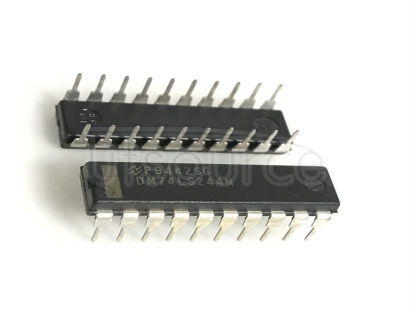 DM74LS244N Octal D-Type Flip-Flop with 3-STATE Outputs<br/> Package: SOIC-Wide<br/> No of Pins: 20<br/> Container: Tape &amp; Reel
