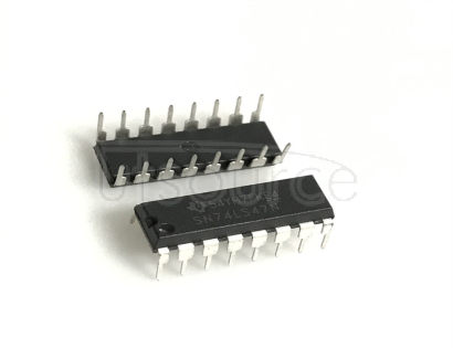 SN74LS47N 1A, 5V,±4% Tolerance, Negative Voltage Regulator, Ta = -40°C to +125°C<br/> Package: 3 LEAD D2PAK<br/> No of Pins: 3<br/> Container: Rail<br/> Qty per Container: 50