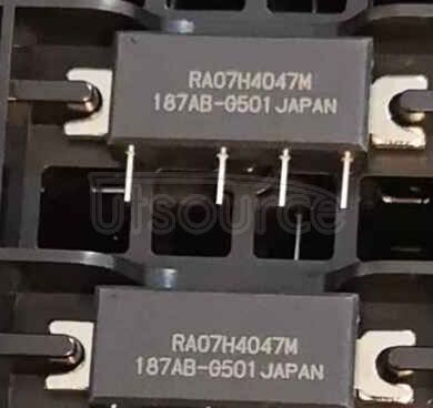 RA30H4452M,RA30H4452M-101 Silicon RF Devices RF High Power MOS FET Modules RA30H4452M
Remarks
RoHS : Restriction of the use of certain Hazardous Substances in Electrical and Electronic Equipment