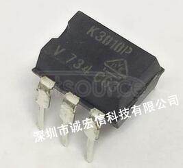 K3010P OPTOCOUPLER, TRIAC DRIVER; Channels, No. of:1; Voltage, isolation:3750V; Output type:Triac; Current, input:80mA; Voltage, output max:250V; Case style:DIL; Temperature, operating range:-40degree C to degree C; Approval RoHS Compliant: Yes