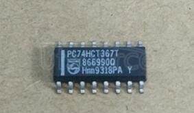 74HCT367D 8-Bit Parallel-Load Shift Registers 16-SOIC -40 to 85