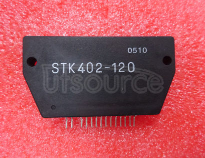 STK402-120 Two-Channel Class AB Audio Power Amplifier IC 20 W + 20 W