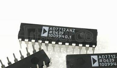 AD7712ANZ CMOS, 24-Bit Sigma-Delta, Signal Conditioning ADC with 2 Analog Input Channels