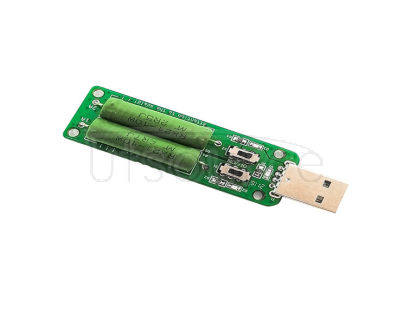 USB electronic load module aging resistance charger mobile power supply 5V test 3A/2A/1A current
