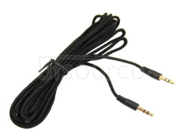 3.5mm male to male recording frequency AUX audio cable Car audio 3.5mm3 section audio cable 0.5m
