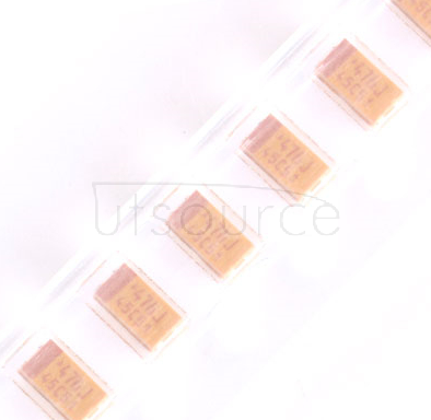 Tantalum capacitor 3216A 6.3V 47UF ±10% TAJA476K006RNJ 1206 