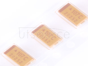 Tantalum capacitor 6032C 16V 100UF ±10% TAJC107K016RNJ