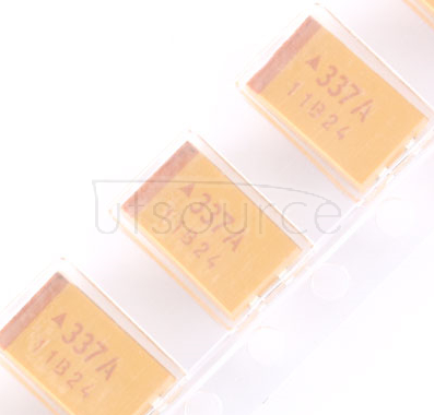 Tantalum capacitor 7343D 10V 330UF ±10% TAJD337K010RNJ 
