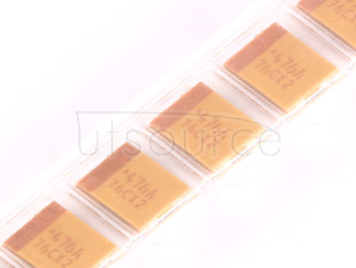 Tantalum capacitor 3528B 10V 47UF ±10% TAJB476K010RNJ 1210