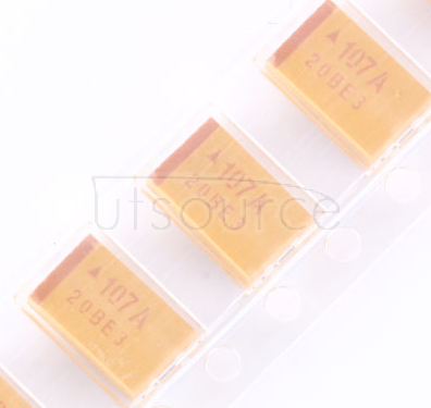 Tantalum capacitor 7343D 10V 100UF ±10% TAJD107K010RNJ 