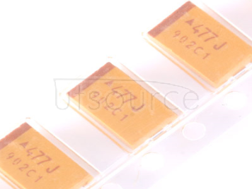 Tantalum capacitor 7343D 6.3V 470UF ±10% TAJD477K006RNJ