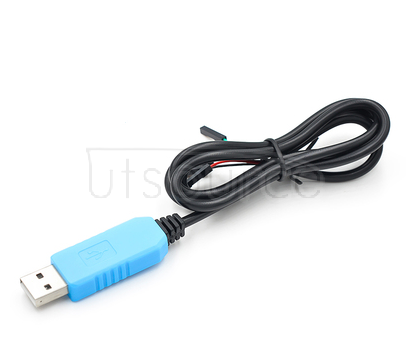 Blue PL2303TA Download cable USB-to-TTL RS232 upgrade module USB-to-serial port download cable 