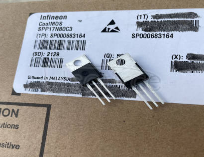 SPP17N80C3 Trans MOSFET N-CH 800V 17A 3-Pin(3+Tab) TO-220 Tube