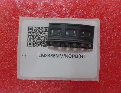 LM3488MM/NOPB LM3488/LM3488Q High Efficiency Low-Side N-Channel Controller for Switching Regulators<br/> Package: MINI SOIC<br/> No of Pins: 8<br/> Qty per Container: 1000/Reel