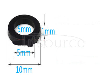 Nylon plastic screw nut flat washer M5X10X1 black insulating washer flat washer small gasket <2500PCS>