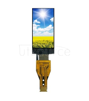 0.96 inch TFT liquid crystal display LCD color screen 80*160 resolution ST7735 drive HD IPS screen single plug type 0.96 inch screen 