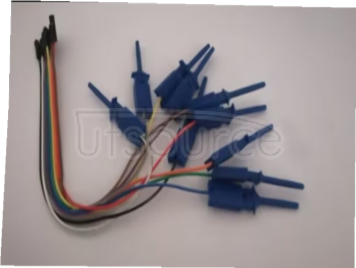 Dupont wire to test hook Logic analyzer Test hook 10 pieces of test clip quantity (10pcs)