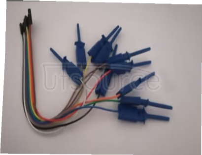 Dupont wire to test hook Logic analyzer Test hook 10 pieces of test clip quantity (10pcs) Dupont wire to test hook Logic analyzer Test hook 10 pieces of test clip quantity (10pcs)