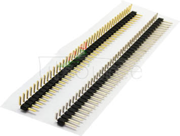 Spacing 2.54MM double row bending pins 1*40P high temperature resistance 1X40P single row bending pins 90 degrees < 10PCS >