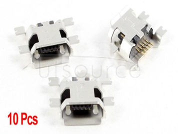 Micro USB socket MK5P female 2P socket patch straight into horn MAC interface Android < 10PCS >
