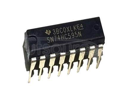 The integrated circuit 74HC595N 