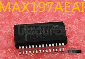 MAX197AEAI Multi-Range 【10V, 【5V, +10V, +5V, Single +5V, 12-Bit DAS with 8+4 Bus Interface