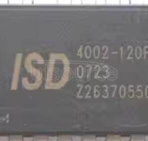 ISD4002-120PY VOICE  REC/PLAY  120SEC   28-DIP