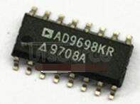 AD9698KR Ultrafast TTL Comparators