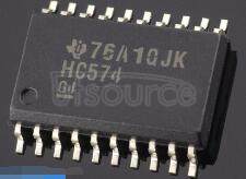 SN74HC574DWR Quad EIA-485 Line Driver with Three-State Output<br/> Package: SOIC-20 WB<br/> No of Pins: 20<br/> Container: Tape and Reel<br/> Qty per Container: 1000