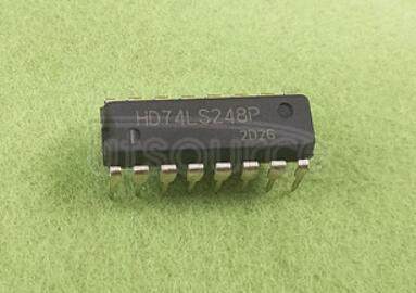 74LS248 BCD-to-Seven-Segment Decoders/Drivers(internal pull-up outputs)