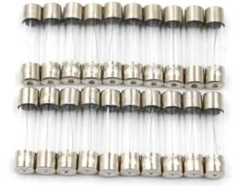 5*20mm 7A 250V Fast Blow Glass Fuses (100pcs)