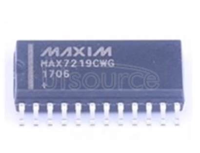MAX7219CWG+ IC DRIVER LED DISP 8DGT 24-SOIC