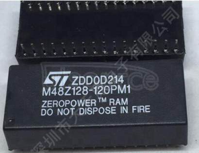 M48Z128-120PM1 1 Mbit 128Kb x8 ZEROPOWER SRAM