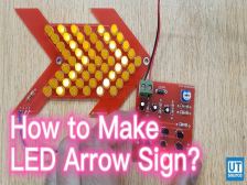 How to Make LED Arrow Sign?--Utsource