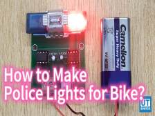 How to Make Police Lights for Bike？--Utsource