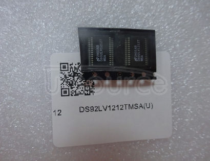 DS92LV1212TMSA 16-40 MHz 10-Bit Bus LVDS Random Lock Deserializer with Embedded Clock Recovery