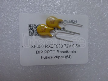 XF050 RXEF050 72V 0.5A DIP PPTC Resettable Fuses(20pcs)