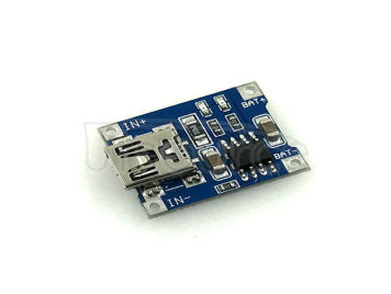 TP4056 1A Lithium battery charging plate Charging module Lithium battery Charger Mini USB interface