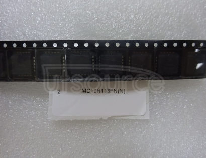 MC10H116FN Triple Line Receiver<br/> Package: 20 LEAD PLLC<br/> No of Pins: 20<br/> Container: Rail<br/> Qty per Container: 46