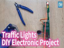 Traffic Lights, DIY Electronic Project.--Utsource