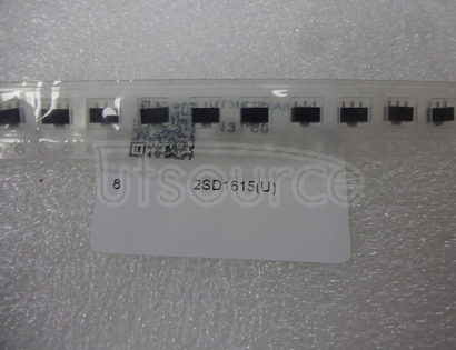 2SD1615 Small Signal Bipolar Transistor, 1A I(C), 50V V(BR)CEO, 1-Element, NPN, Silicon, POWER, MINIMOLD, SC-62, 3 PIN